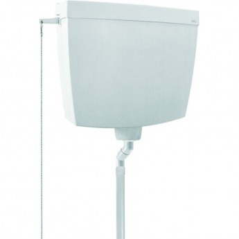 Бачок пластмассовый OLiStyle открытой установки с однорежимным сливом 440141