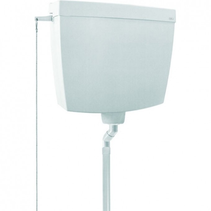 Бачок пластмассовый OLiStyle открытой установки с однорежимным сливом 440141