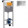 Инсталляция OLI 120 500х1150х126 мм + панель слива SLIM хром глянцевый 100409mSL00
