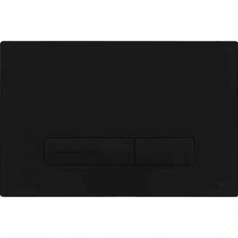 Кнопка смыва механическая OLI Glam 139181 черная soft-touch OliPure / Fresh