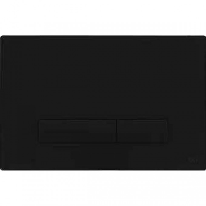 Кнопка смыва механическая OLI Glam черная soft-touch OliPure / Fresh 139181