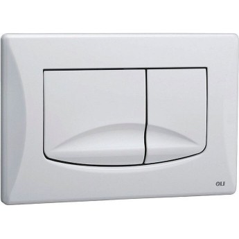 Кнопка смыва механическая OLI River Dual 638501 белая