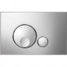 Кнопка смыва OLI GLOBE пластик хром 152950