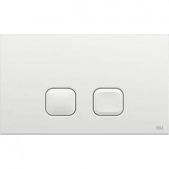 Кнопка смыва OLI Plain 070826, белая