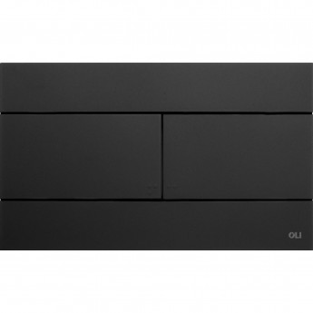 Кнопка смыва OLI Slim 886040, черная