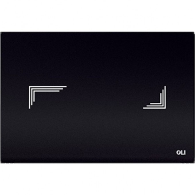 Кнопка смыва OLI Tribe , черная 879063