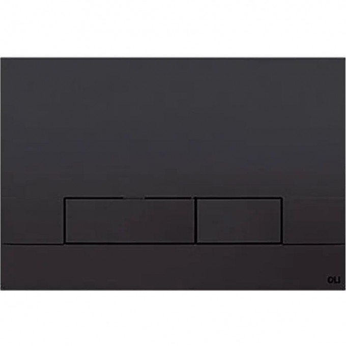 Кнопка смыва OLIPURE NARROW пластик черный 192903/148303