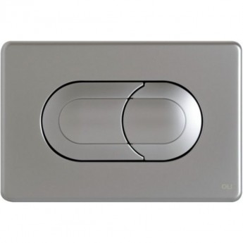 Кнопка смыва пневматическая OLI Salina 640086 хром матовый