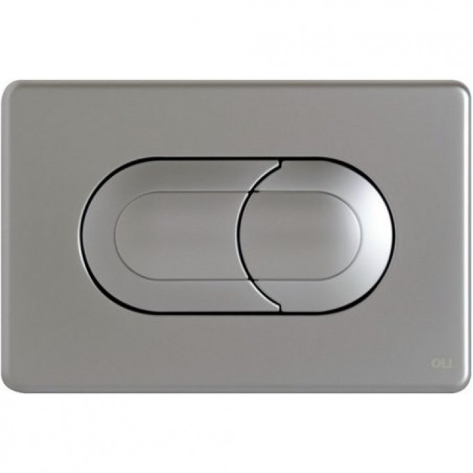 Кнопка смыва пневматическая OLI Salina хром матовый 640086